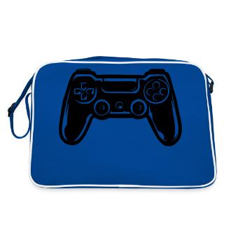 Chemise GamePad Gambler - Sac Retro - bleu/blanc - Dos