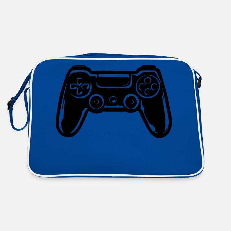 GamePad Zocker Shirt Retro Tasche