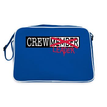 Crew Member - Sac Retro - bleu/blanc - Dos