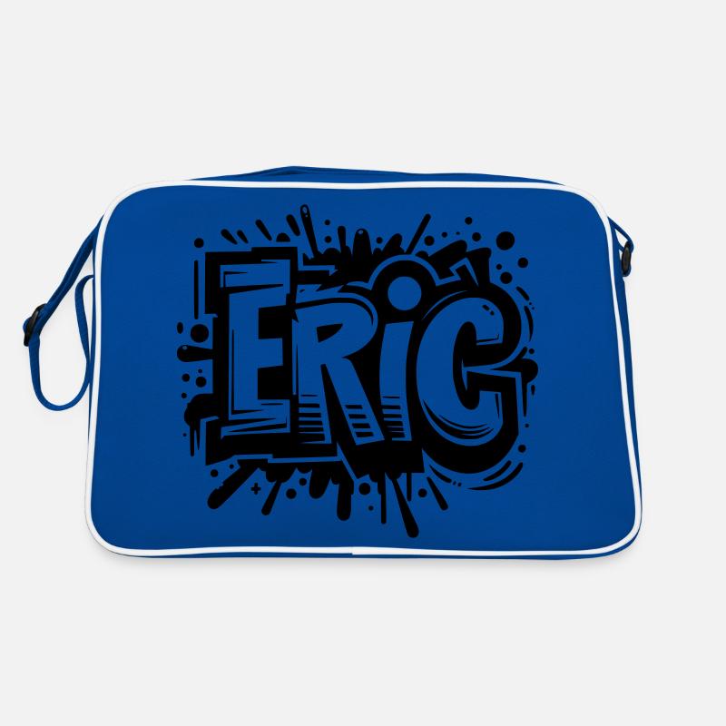 Eric Nom Prénom Graffiti Sac Retro
