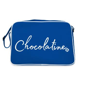 Team chocolatine, Lauburu - divers coloris possibl - Sac Retro - bleu/blanc - Dos