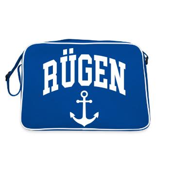 Rebuke - Retro Bag - blue/white - Back