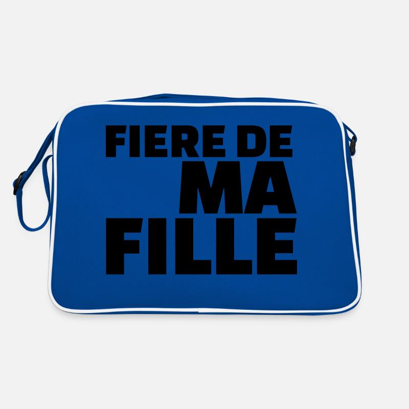 Fière de ma fille Sac Retro