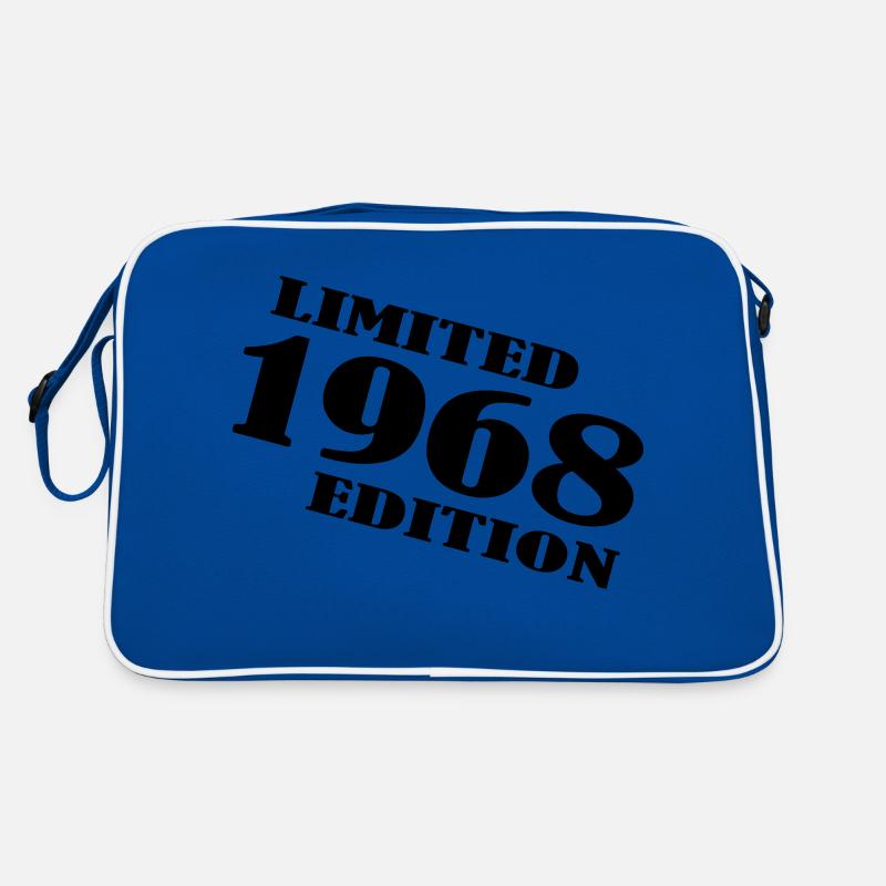 année 1968 limited edition - Sac Retro - bleu/blanc