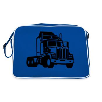 TRUCK - Retro Bag - blue/white - Back