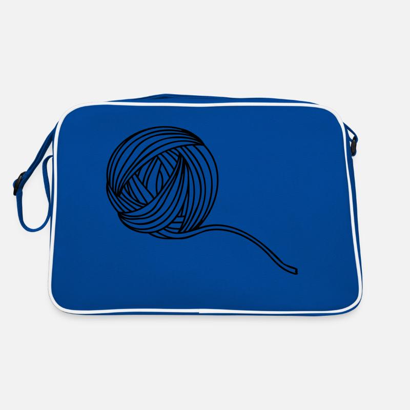 Illustration Comic Wollball Retro Bag