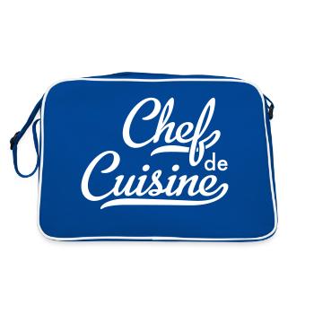 Chef de Cuisine - Retro Bag - blue/white - Back