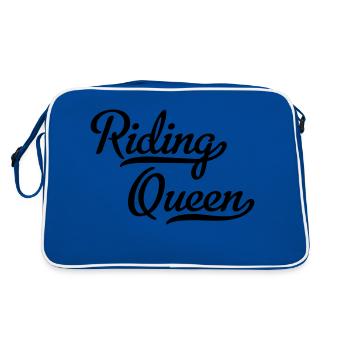 Chevaucher - Sac Retro - bleu/blanc - Dos
