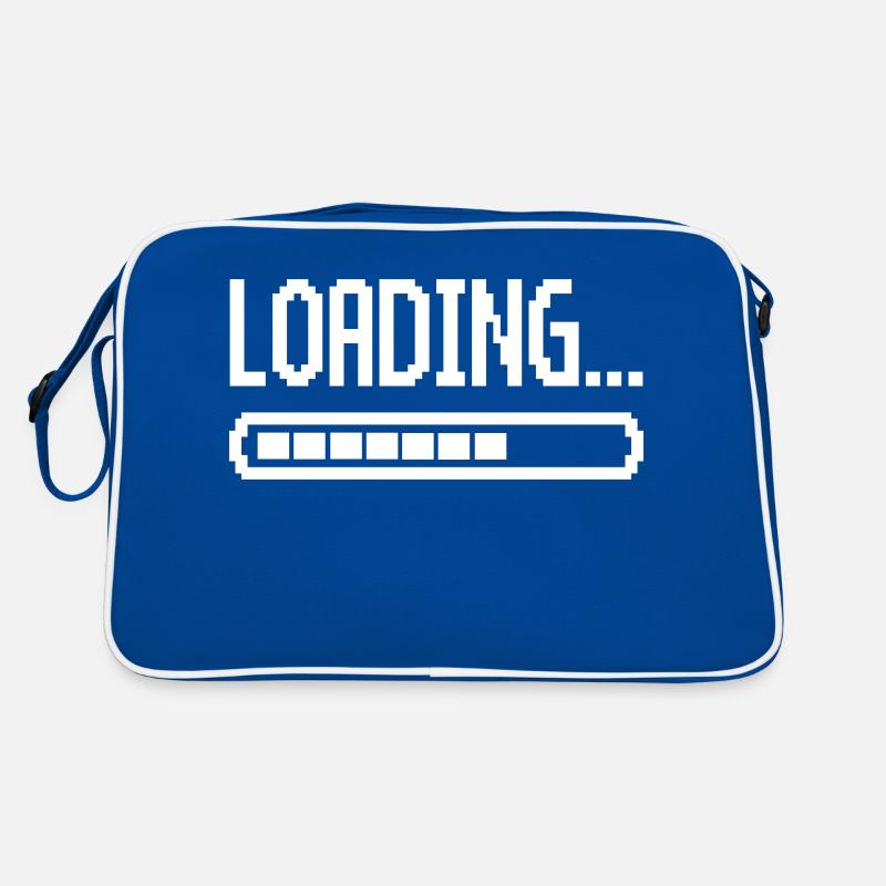 loading ladebalken Retro Tasche