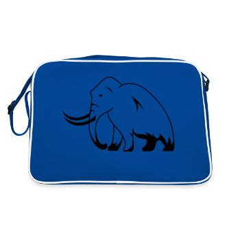 mammut - Sac Retro - bleu/blanc - Dos