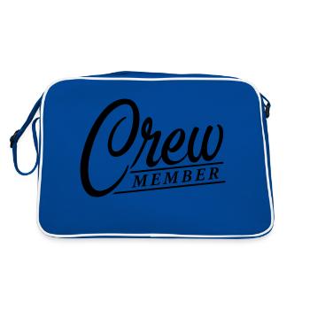 Membre d’équipage - Sac Retro - bleu/blanc - Dos