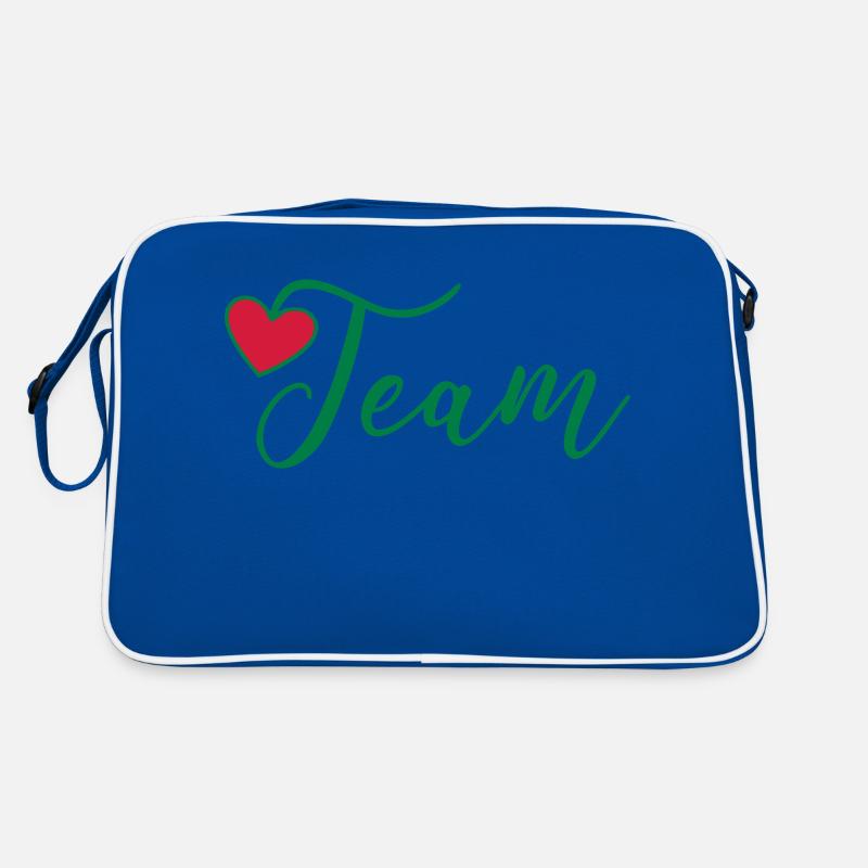 Team Herz Retro Tasche