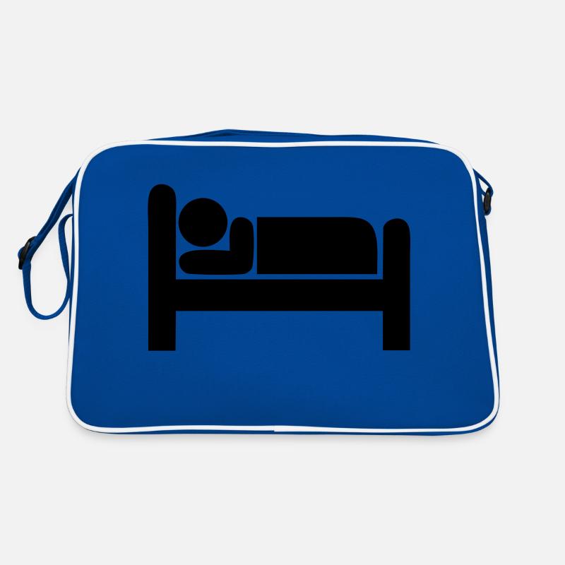 Schlafen Retro Tasche