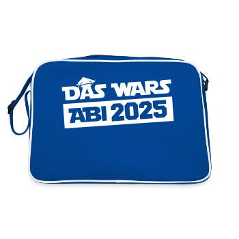 Abitur C’est tout 2025 - Sac Retro - bleu/blanc - Dos