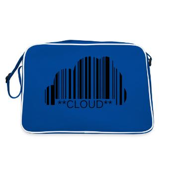 VapeCode Cloud - Retro Bag - blue/white - Back