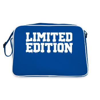 Limited Edition - Retro Bag - blue/white - Back
