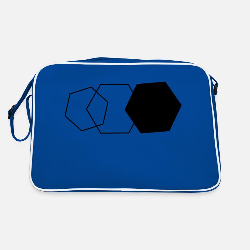 polygones Retro Tasche