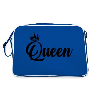 queen - Retro Bag - blue/white - Back