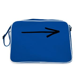 Arrow - Sac Retro - bleu/blanc - Dos