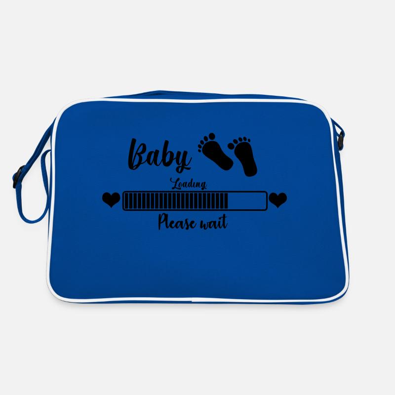 Baby Loading, Please Wait Retro Bag