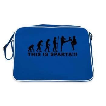evolution_soccer2 - Sac Retro - bleu/blanc - Dos