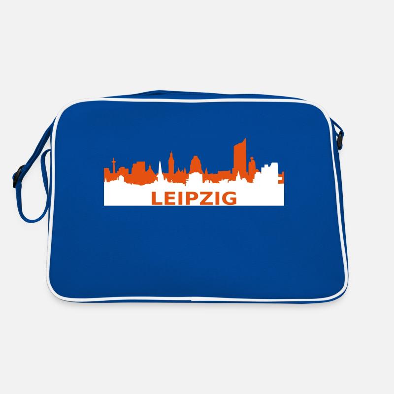 Leipzig Skyline Retro Bag