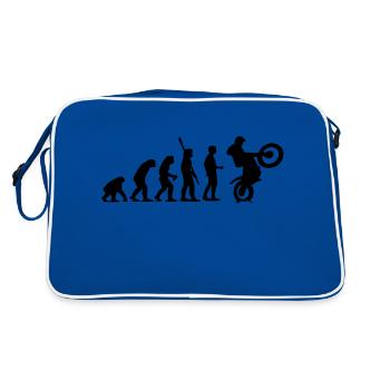 Trial Evolution - Retro Bag - blue/white - Back