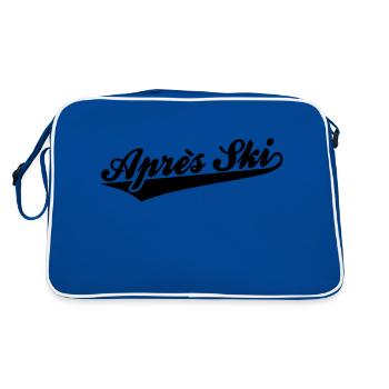 apres ski - Sac Retro - bleu/blanc - Dos