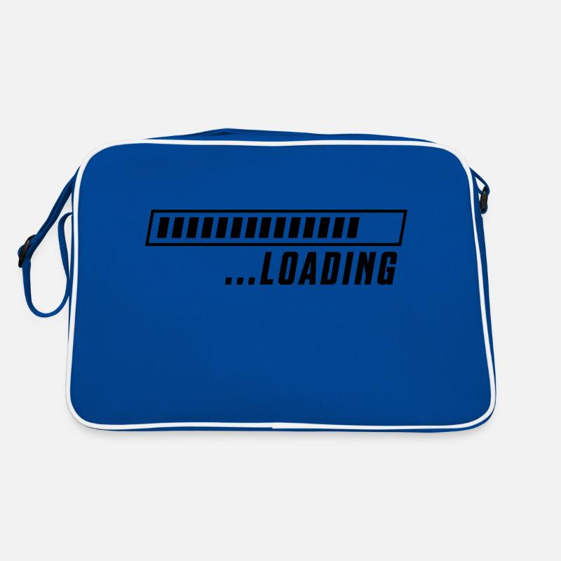 loading ladebalken Retro Tasche