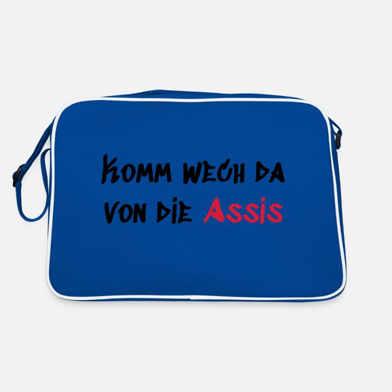 Komm wech da Retro Tasche