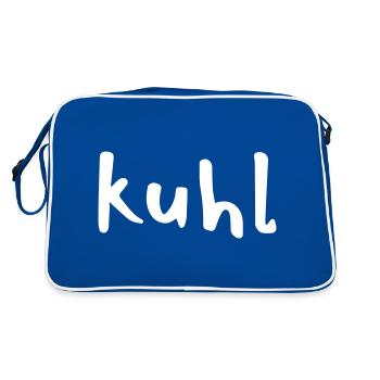 Kuhl - Retro Tasche - Blau/Weiß - Hinten