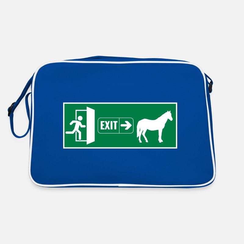 Exit out to the horse Retro Bag