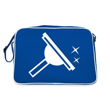 Window Cleaner - Retro Bag - blue/white - Back