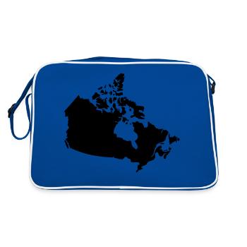 Canada Canada Map - Retro Bag - blue/white - Back