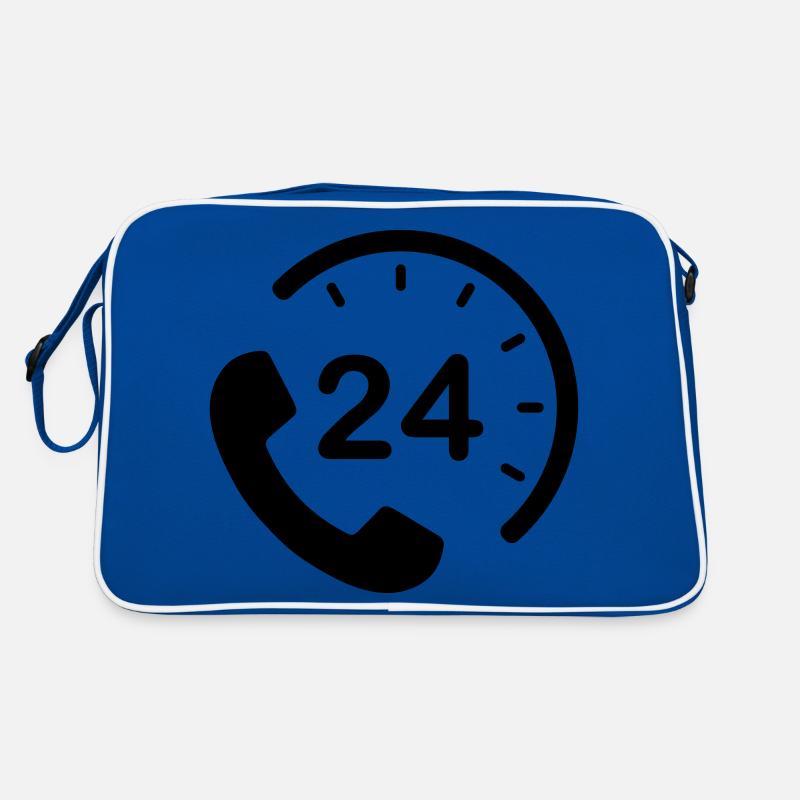 24/7 h Service Retro Tasche