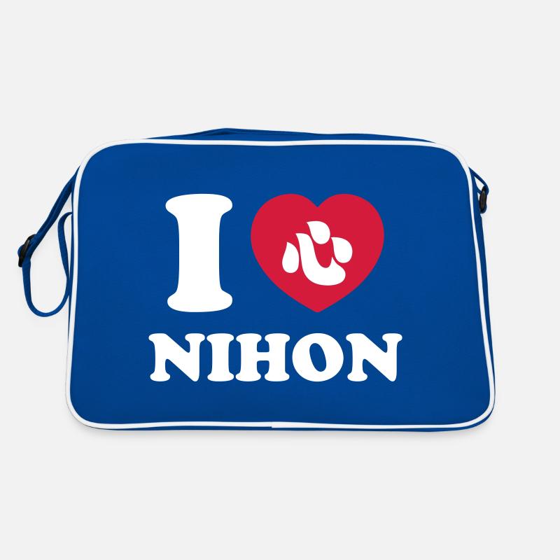 I HEART [LOVE] NIHON Retro Bag