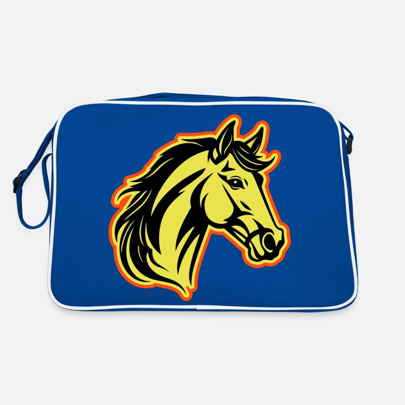 Tête de cheval Sac Retro