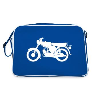 S51 Silhouette - Retro Bag - blue/white - Back