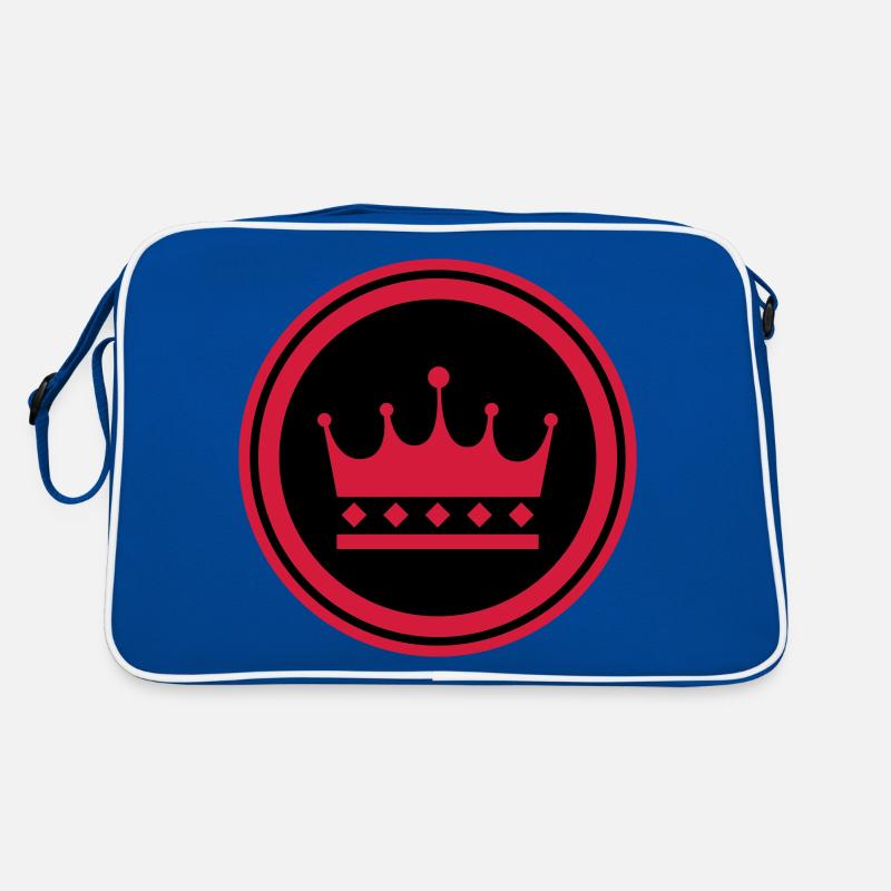 Crown Symbol Retro Bag