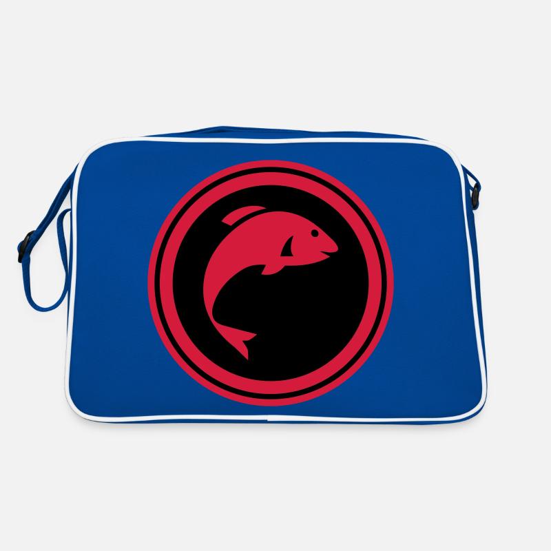 Symbole du poisson Sac Retro