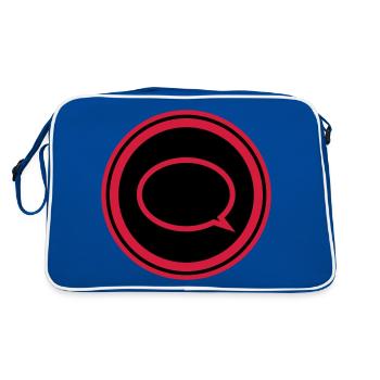 Ballon - Sac Retro - bleu/blanc - Dos