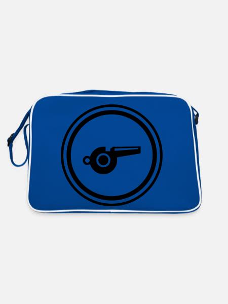 Sifflet Sifflet - Sac Retro - bleu/blanc - Dos