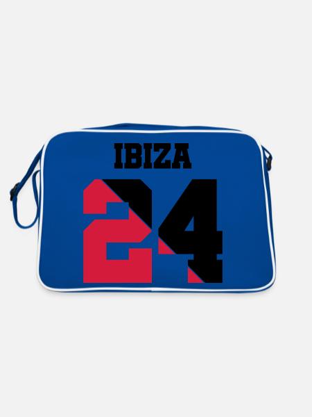Ibiza 24 - Sac Retro - bleu/blanc - Dos
