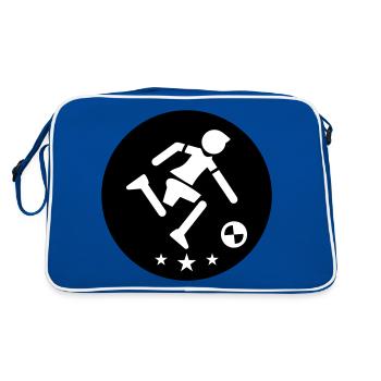 Soccer Player Soccer Player - Retro Bag - blue/white - Back