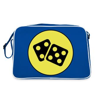 Cercle du casino Dice - Sac Retro - bleu/blanc - Dos