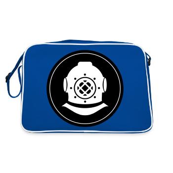 Apnea Diving Circle - Retro Bag - blue/white - Back