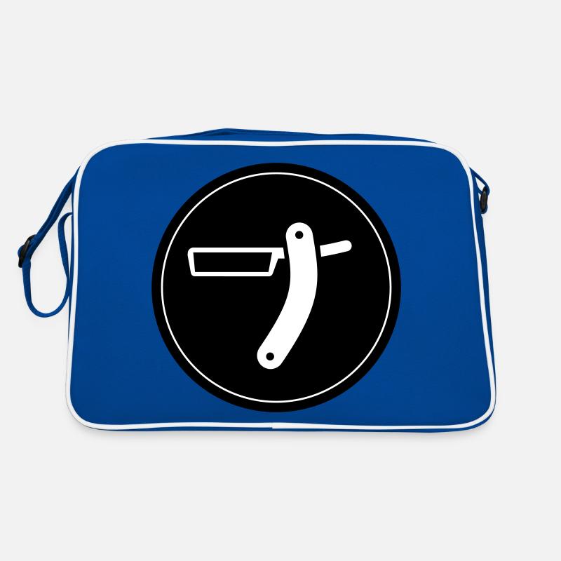 Shaving Barber Circle Retro Bag