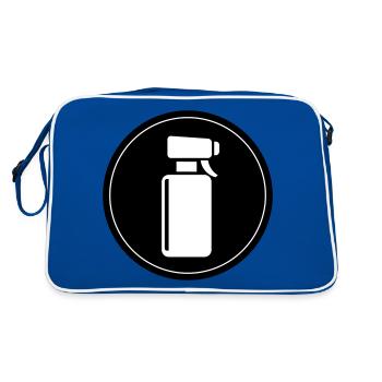 Cercle de coiffeurs - Sac Retro - bleu/blanc - Dos