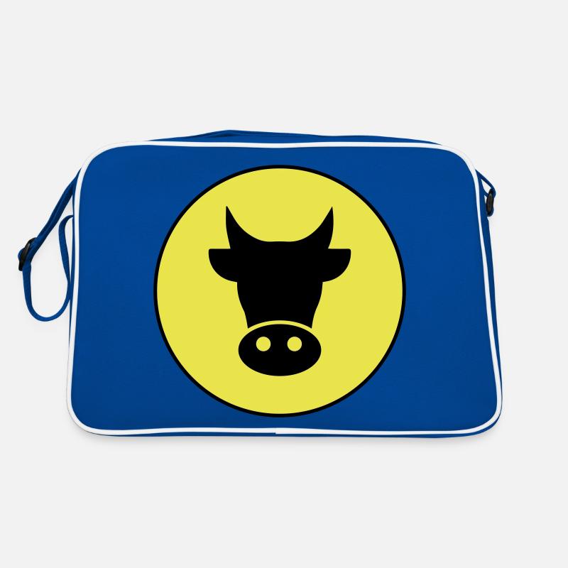Tête de vache Sac Retro