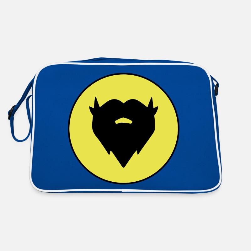Beard symbol Retro Bag